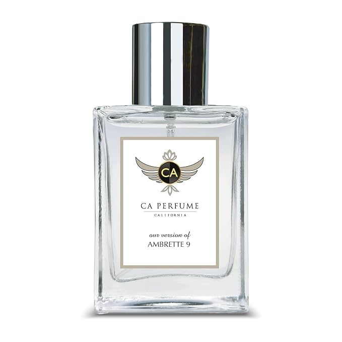 CA Perfume Impression of Ambrette 9 for Women and Men Long Lasting Unisex Fragrance Eau De Parfum 1.7 Fl Oz 50ml
