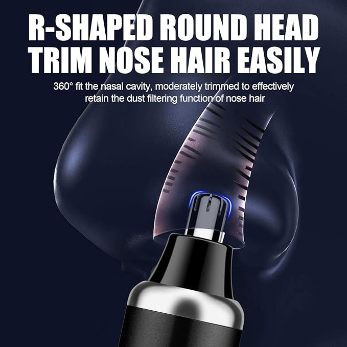 RESUXI Hair Clipper for Men T Blade Zero Gapped Nose Hair Trimmer Set, Professional Cordless Barber Clippers Hair Cutting Machine Haircut Grooming Kit,Black