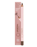 Mineral Fusion Eye Pencil (Light Brown - Rough) - Eyeliner with Soothing Chamomile, Meadowfoam & Vitamin E - Smooth & Long Lasting, Hypoallergenic, Non-Irritating Eye Makeup