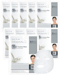 DERMAL Milk Collagen Essence Facial Mask Sheet 23g Pack of 10 - Skin Soft & Elastic, Nourishing and Moisturizing, Daily Skin Treatment Solution Sheet Mask