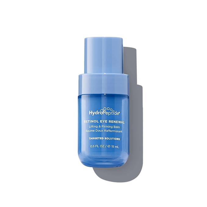 HydroPeptide Retinol Eye Renewal Lifting & Firming Eye Balm with 0.65% Universal Tri-Retinol Complex Peptide Solution, 0.5 Ounce