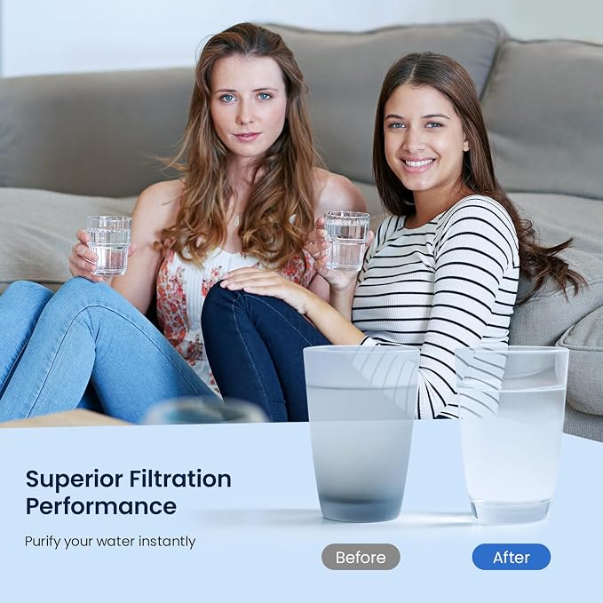 GLACIER FRESH EDR3RXD1 Refrigerator Water Filter, Compatible - Image 9