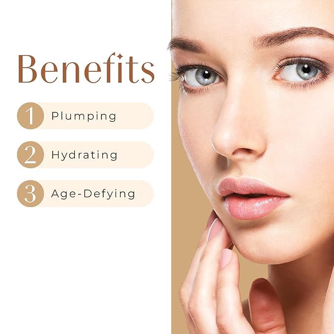 Dewlight Glow Moisturizer Face Cream 60 mL, Plumping Anti-Aging Hydrating Face Moisturizer for Women and Men, Facial Skin Care Product with Hyaluronic Acid and Niacinamide