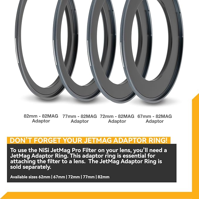 NiSi - JetMag Pro 82MAG NC UV, Magnetic UV Protection Filter, Blocks UV Light - Image 4