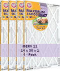 Arm & Hammer Max Allergen & Odor Reduction 14x30x1 Air and Furnace Filter by ARMHAMMER