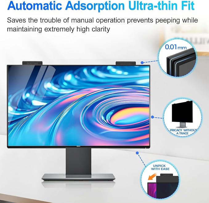 Magnetic 23.8 Inch Privacy Screen - Image 5