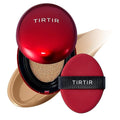 TIRTIR Mask Fit Red Cushion Foundation | Full coverage, Weightless, Skin fit, Satin Glow Finish, Korean Makeup BB Foundation, beauty, Tattoo cover up, Buildable (#34W Toffee, 0.63 Fl Oz)