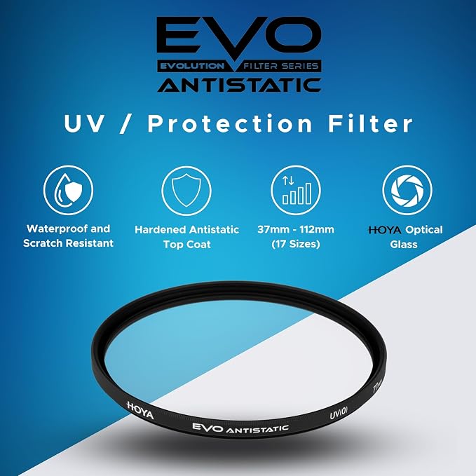Hoya EVO Antistatic 37mm UV Filter — Camera Filters - Image 2