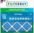 Filterbuy 15x15x1 Air Filter MERV 13 Optimal Smoke & Allergy Defense, by Filterbuy