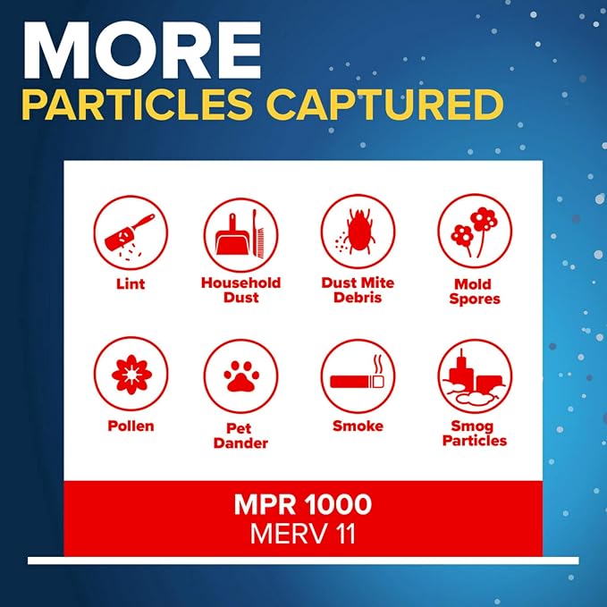 Filtrete 18x20x1 AC Furnace Air Filter, MERV 11, MPR 1000, Micro Allergen - Image 5
