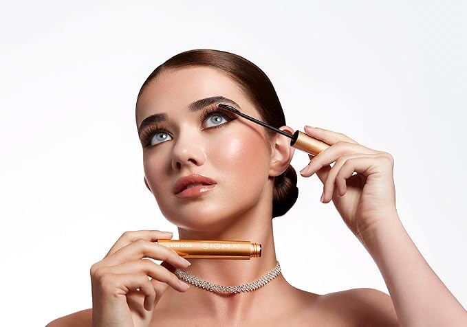 Sigma Beauty Lash Icon Lengthening and Volumizing Tubing Mascara Black – Smudge Resistant Mascara with Curved Wand, Lightweight Buildable Formula for Defined, Lifted Lashes and All Day Wear