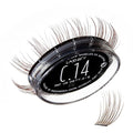 Lashify Curl 14mm Gossamer Eyelash Extensions Refill, Ash Color, DIY False Lashes for a Natural Look