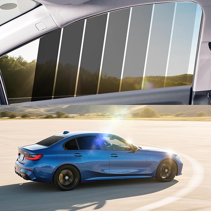 ARANA Car Window Tint Film 80% VLT - 40" in x 10'Ft Nano Ceramic Window Tints for Front Windshield, Heat Control 99% UV/IR Rays Block HD Vision Anti Glare & Scratch