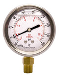 2-1/2" Oil Filled Vacuum Pressure Gauge by DirectMaterial