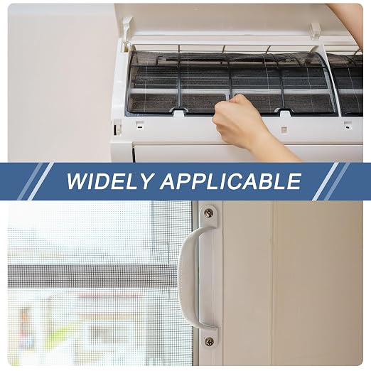 uxcell 200 Mesh 39" x 12" Woven Wire Mesh, 304 Stainless Steel Air Vent Filter - Image 6