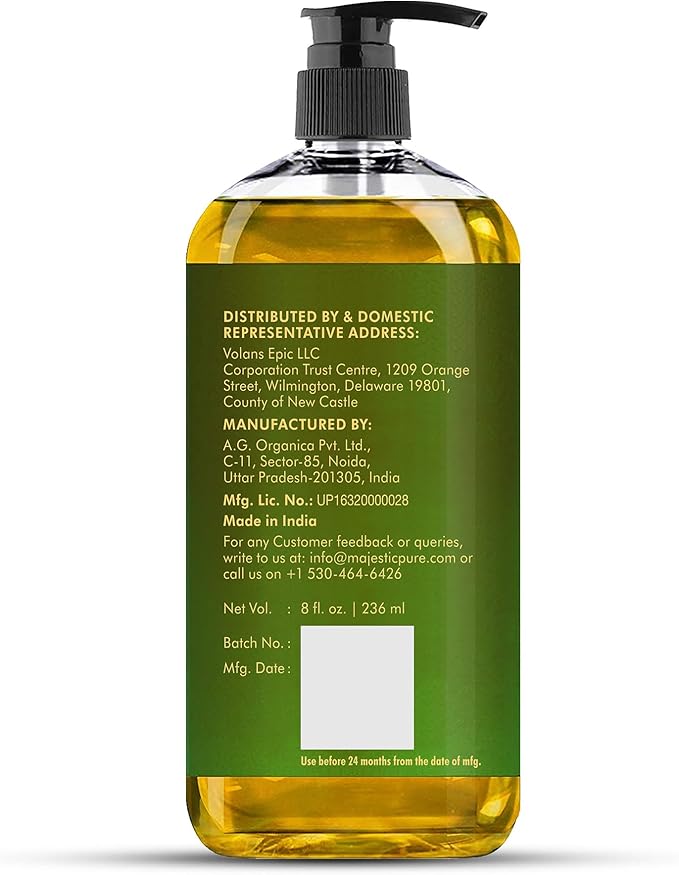 MAJESTIC PURE Arnica Sore Muscle Massage Oil for Massage Therapy - Refreshing, and Relaxing - Natural Oils with Lavender & Chamomile Essential Oils - All Skin Types - Men & Women - 8 fl oz (Pack of 2)