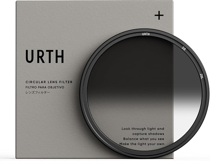 Urth 58mm Hard Graduated ND8 Lens Filter by Urth