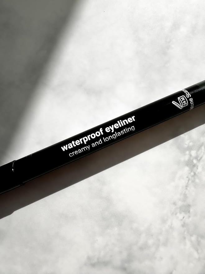 Sandstone Scandinavia Waterproof Eyeliner Pencil - Vegan Hypoallergenic for Sensitive Eyes - Smudge Proof - Fragrance Free - Smooth (Blue)