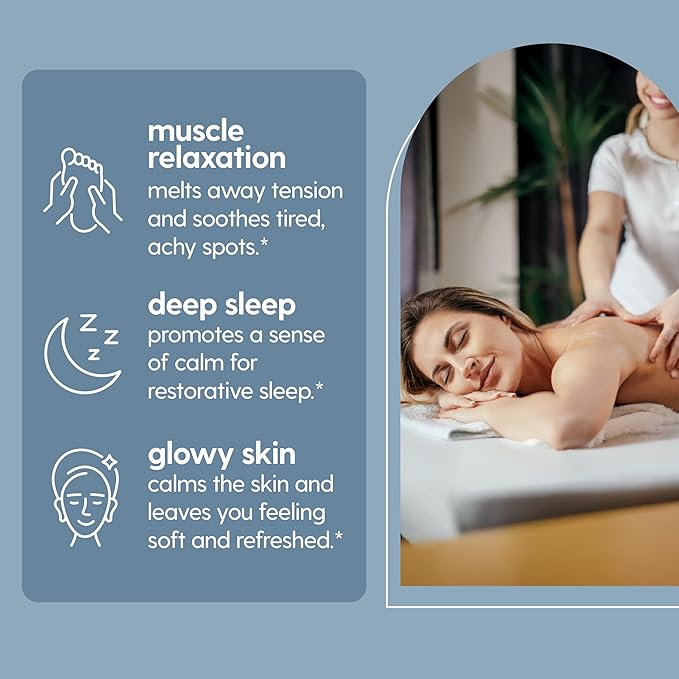 Magnesium Massage Oil for Sore Muscles, Feet, Joints and Leg Cramps, Helps with Sleeping and Post-Workout Recovery, for Sensitive Skin, 8 fl oz by M3 Naturals