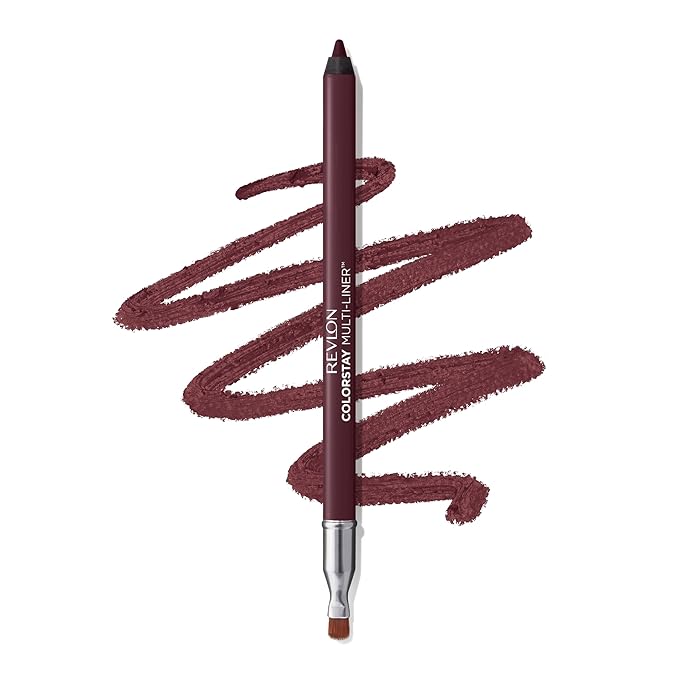 Revlon ColorStay Multi-Liner, Creamy Formula, Multiuse For Lips, Eyes & Face, Stocking Stuffer for Women, 010 Mischief Maker