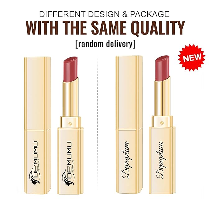 Red Lipstick for Women Hydrate Lipstick Glossy Moisture Lip Gloss Sheer-Medium Coverage Long Lasting Lipsticks for Dry Lips, DM69 Ruby Red