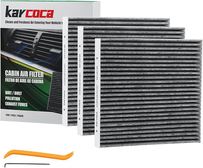 CF11182 Cabin Air Filter With Activated Carbon Compatible with Honda Civic by KARCOCA