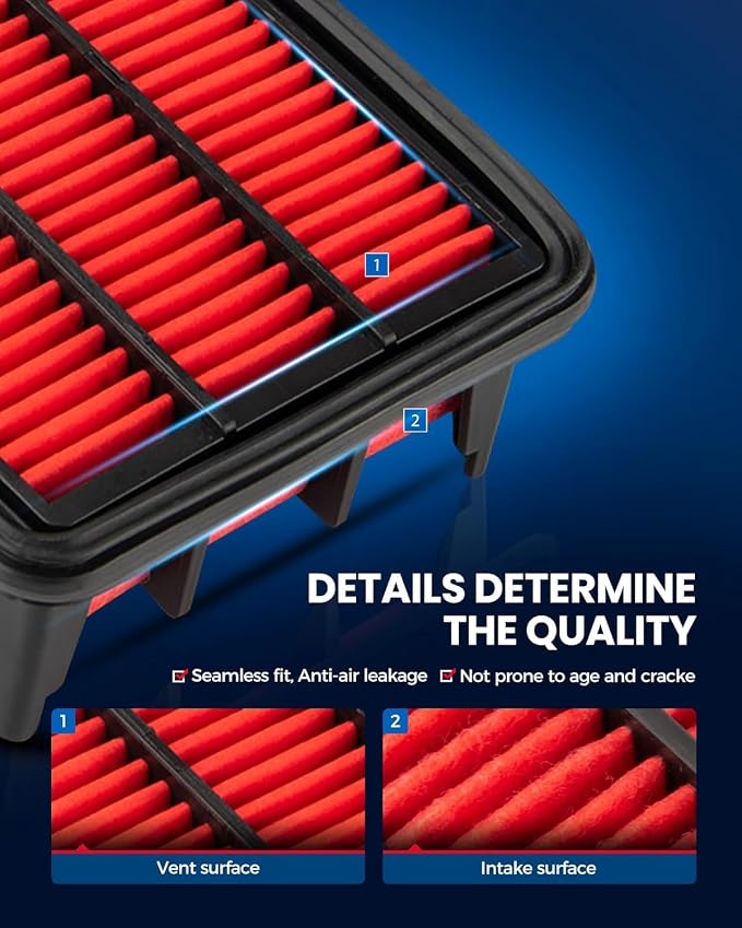 KAX Premium Engine Air Filter, CA10910 Replacement - Image 4
