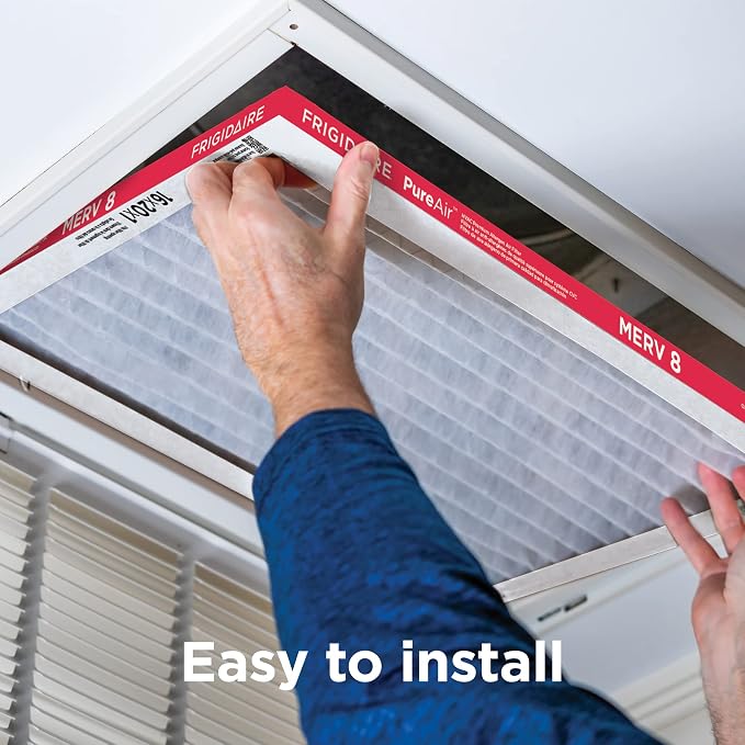 Frigidaire PureAir® 20x20x1 MERV 8 Allergen Electrostatic Pleated Air - Image 4