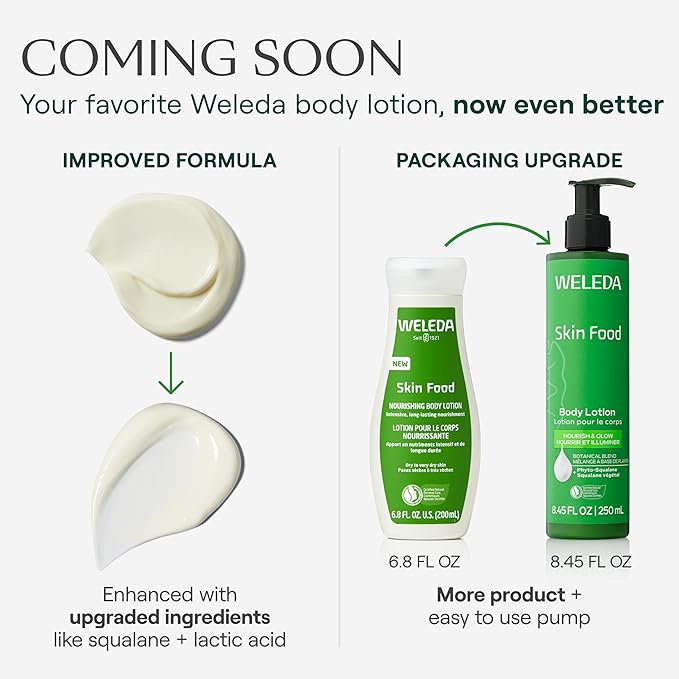 Weleda Skin Food Body Lotion, Parabens Free, 6.8 Fluid Ounce (Pack of 1)