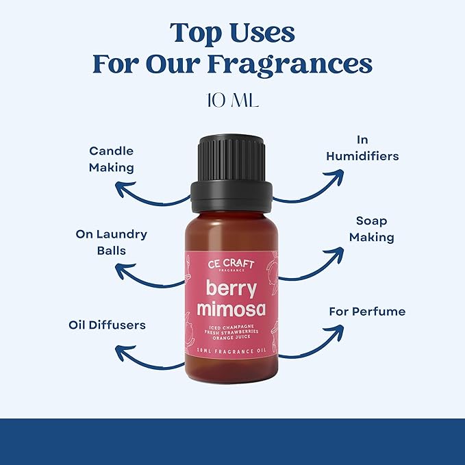 CANDECraftCo Premium Fragrance Oil – Diffuser Oils Fragrances Scented for Home, Candle Soap Making Supplies, Aromatherapy Blends for House (0.34 Fl Oz) (2-Pack, Hawaiian Sunset)