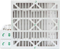 Glasfloss 20x20x4 MERV 10 4" Inch Pleated Air Filters Box of 3. Actual Size: by Glasfloss