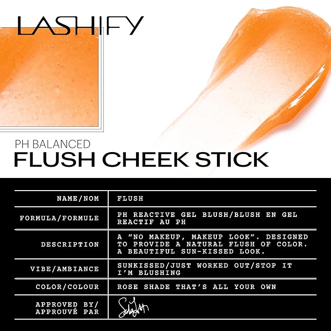 Lashify Total Treatment Bundle Set – Cleanser, Face Oil, Lip and Cheek Stick and Makeup Remover bundle