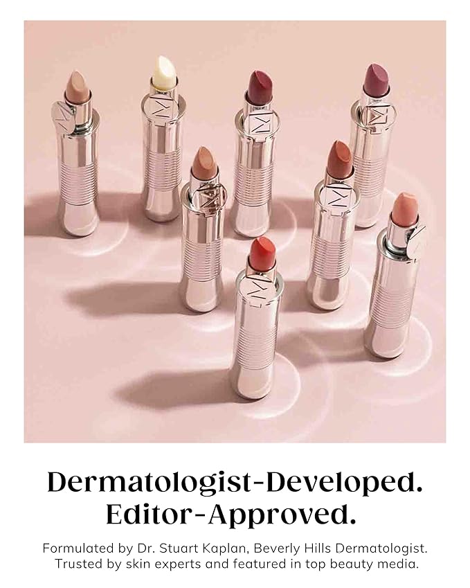 KAPLANMD Perfect Pout SPF Lipstick – Anti-Aging Lipstick with SPF 30, Hyaluronic Acid & Maxi-Lip Peptide – Moisturizing Color for Dry Lips – Non-Sticky Cruelty-Free Formula – MELROSE
