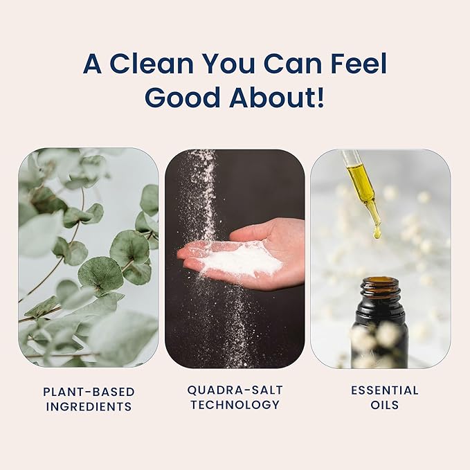 Truly Free Laundry Wash Detergent for Sensitive Skin | Gentle & Safe for Baby Clothes | Plant-Based, Natural Ingredients | Unscented | Refill Only (200 Loads)