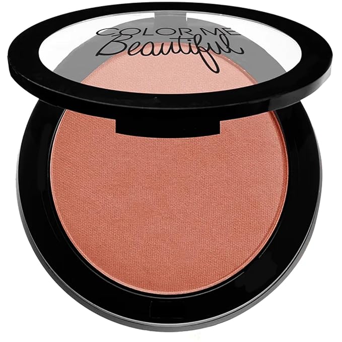 Color Pro Blush by Color Me Beautiful, Pressed Powder Blush with Buildable Coverage, Complexion Enhancing Makeup
