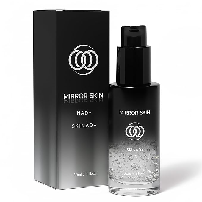SKINAD+ NAD+ Serum for Face with Stabilized NAD+, Glutathione, CoQ10 and Niacinamide