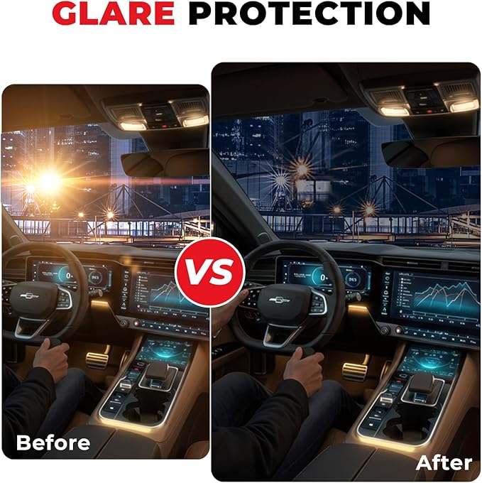 5% VLT Ceramic Car Window Tint Film (24In x100Ft), 99% UV & 96% IRR Blocks, 5-Layer Automotive Tints for Privacy Sun & Glare Protection Heat Blocking Scratch Resistant