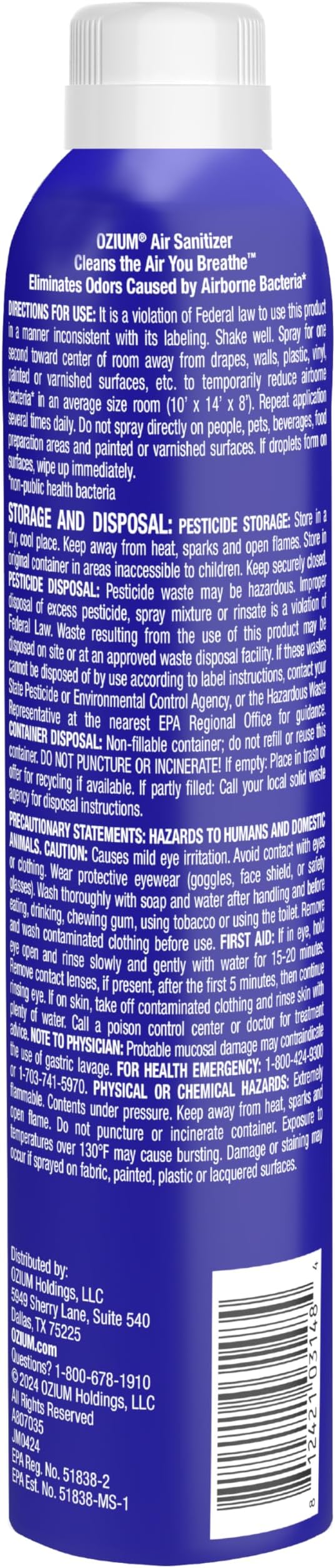 Ozium A807035-3 8 Oz. Air Sanitizer & Odor Eliminator - Image 8