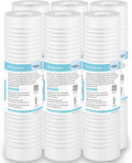 Membrane Solutions Grooved Sediment Water Filter Cartridge, 5 Micron Whole by MembraneSolutions