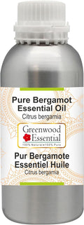 Greenwood Essential Pure Bergamot Essential Oil (Citrus bergamia) Steam Distilled 1250ml (42 oz)