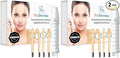 Pure Daily Care NuDerma Handheld Skin Therapy Wand Machine w/Neon – Anti-Aging - Skin Tightening - Wrinkle Reducing - Dark Circles – Clarifying - Hair & Scalp Stimulator (Pack of 2)