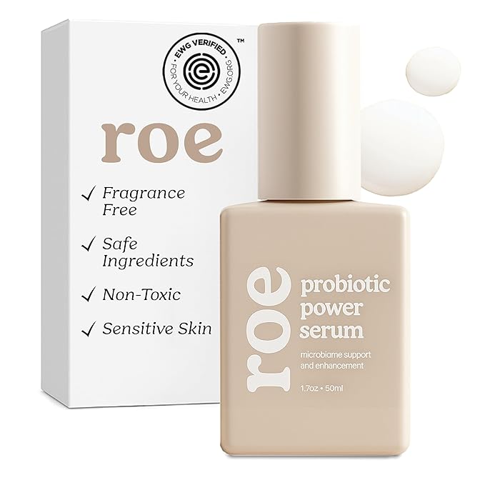 Roe Wellness- Baby Serum Hydrating Skincare EWG Verified Non-Toxic Ingredients Probiotic Protection | Hydrate, Soothe, Safe For All Skin Babies, Infants, Toddlers & Kids (Power Serum)