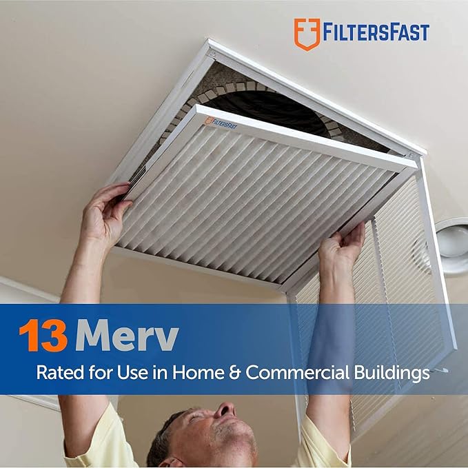 Filters Fast 16x25x1 Air Filter Merv 13, Made in the USA, Actual Size: 15.75" x - Image 2