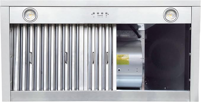 CT Copper Tailor Sloped Copper Vent Hood Island Mount, 610 CFM Exhaust Fan - Image 7