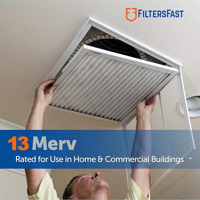Filters Fast 16x20x1 Air Filter Merv 13, Made in the USA, Actual Size: 15.75" x - Image 2