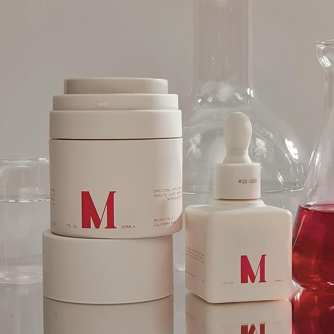 Dr. Diamond's Metacine InstaFacial Collection Duo | Plasma Bioactive Growth Factor Serum | Emulsion Retinopro Growth Factor Night Cream – for Skin Repair, Resurfacing, Rejuvenation & Renewal