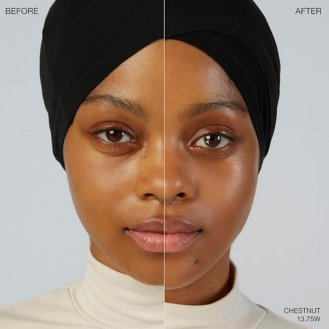 Ogee Sculpted Complexion Foundation Stick (Chestnut 13.75W - Deep Auburn, Rich-Golden Undertones) Full Coverage Foundation Makeup - Instantly Balance & Even Complexion - 70% Organic Ingredients