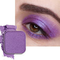 Single Purple Eyeshadow Matte Shimmer Finish Soft Texture High Pigment Long Lasting Magnetic Refill for DIY Eyeshadow Palette (Amethyst)