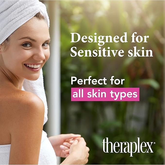 Theraplex Clear Emollient Lotion (8 oz) - No Parabens or Preservatives, Noncomedogenic and Hypoallergenic, Fragrance Free, Dermatologist recommended (2 Pack - Pour)