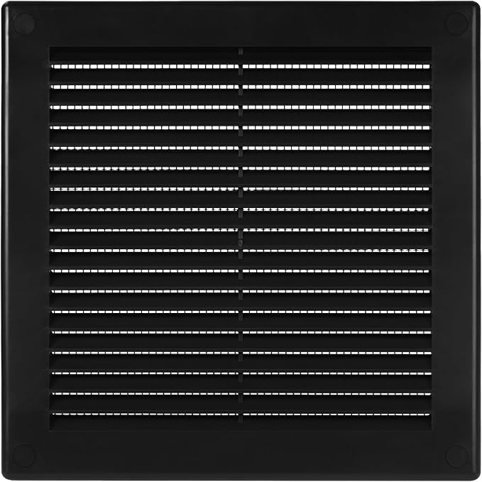 Vent Systems 8'' x 8'' Inch Black Soffit Vent Cover by VentSystems